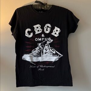 Black CBGB Graphic T-Shirt